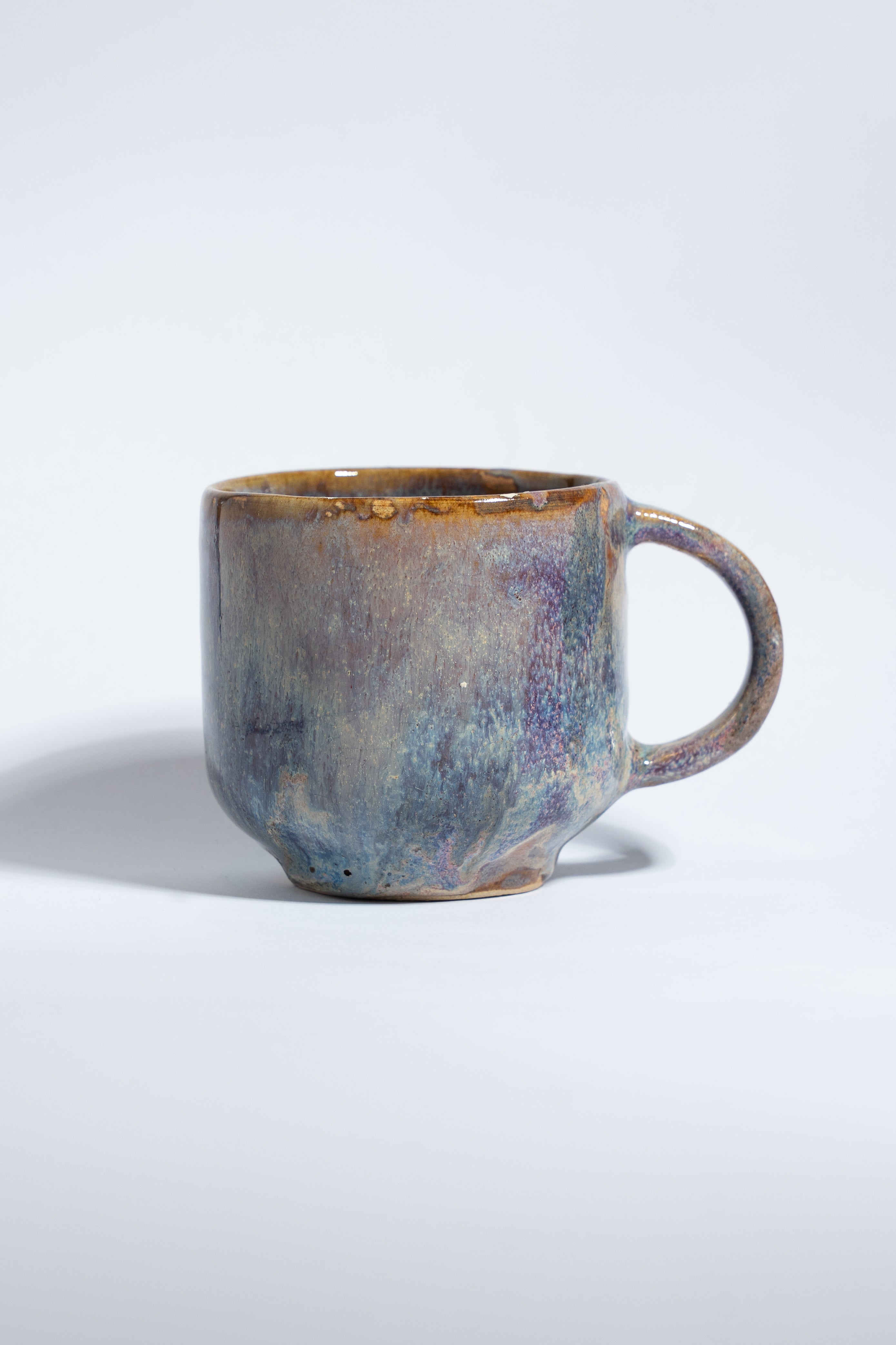 Taza Lila Marrón