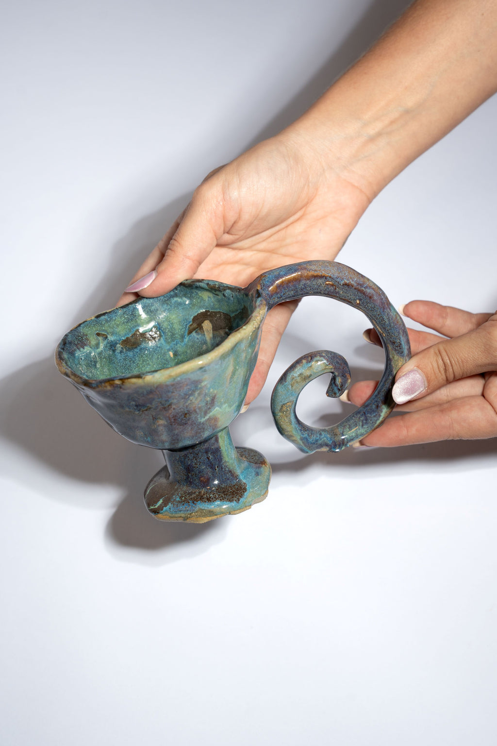 Copa Espiral Blu