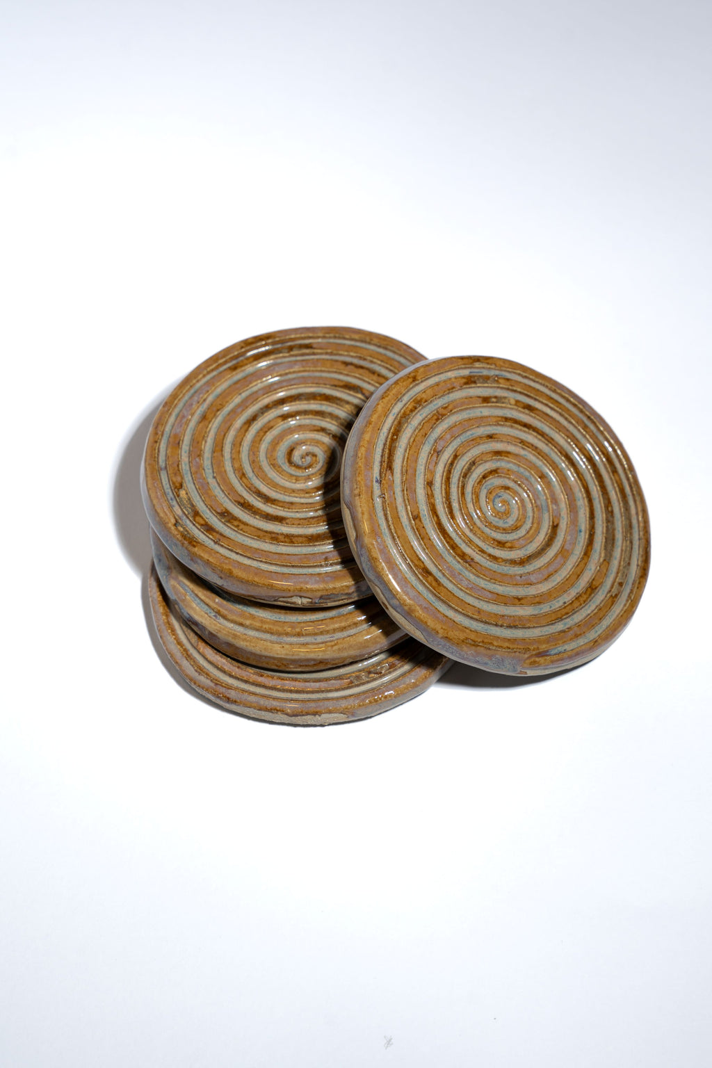 Posa vasos espiral